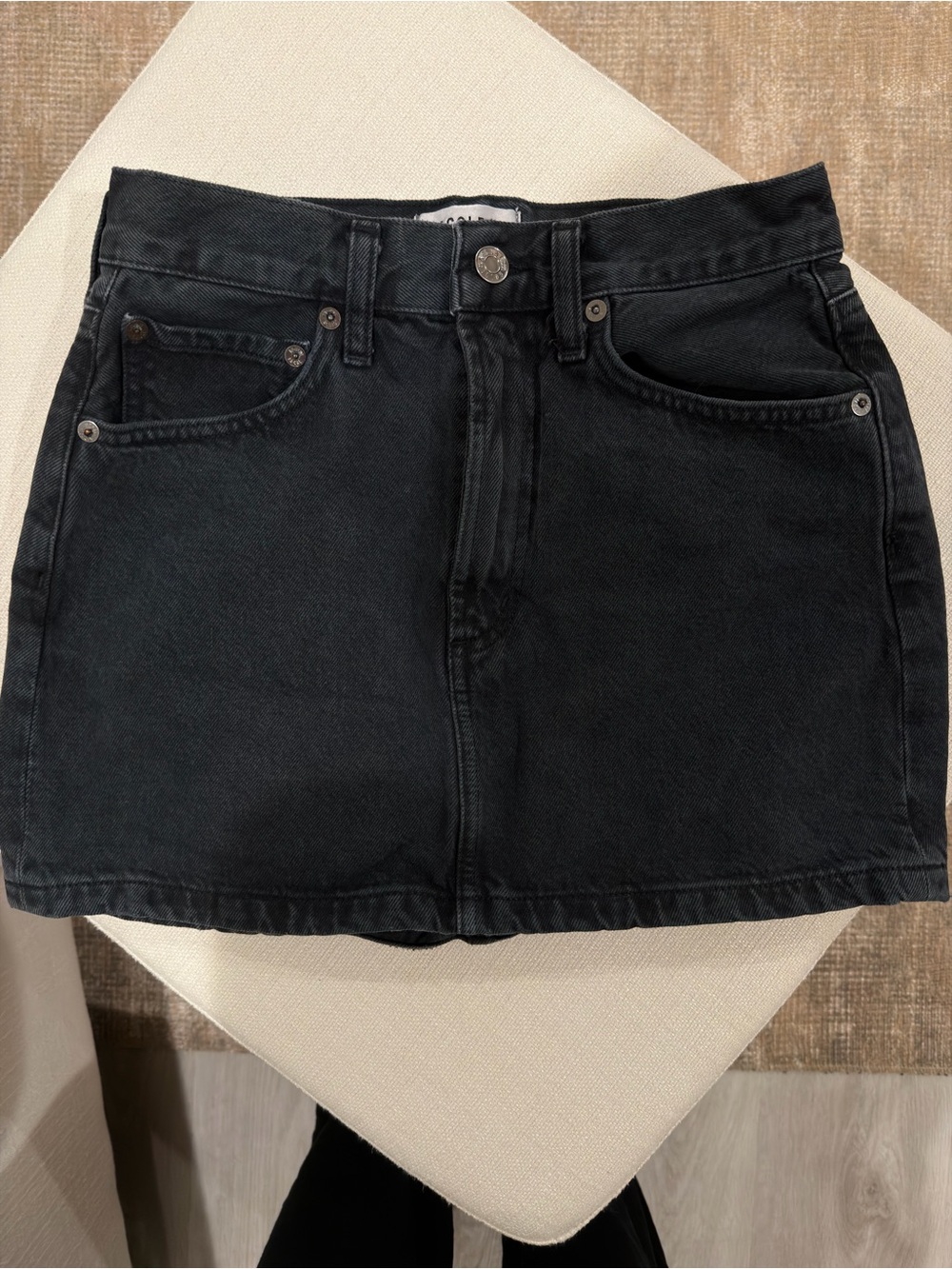 Agolde liv mini skirt